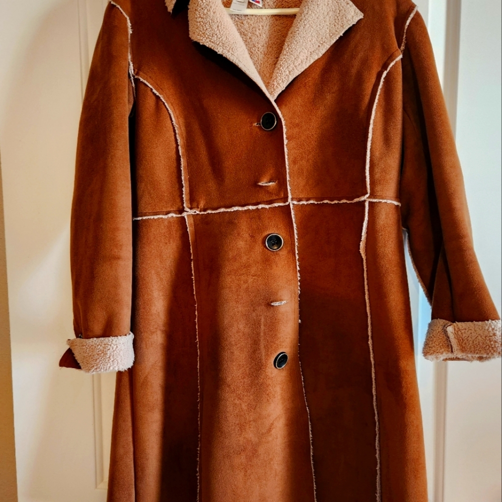 Knee length coat